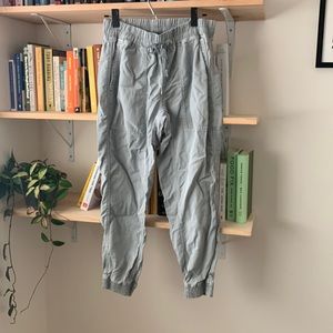 Zara dusty blue joggers size M